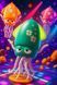 Танцующая игрушка осьминог (без удочки) 001643 фото 1