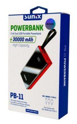 Power Bank Sunix 30000mAh 000963 фото