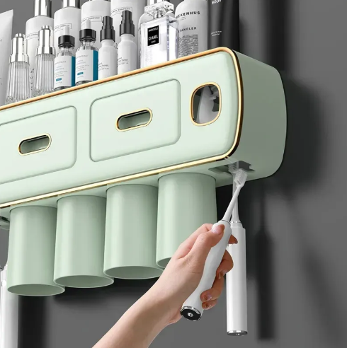 Вижималка для зубних щіток з висувними ящиками TOOTHBRUSH HOLDER XL-716 001676 фото Вижималка для зубних щіток з висувними ящиками TOOTHBRUSH HOLDER XL-716 001676 фото