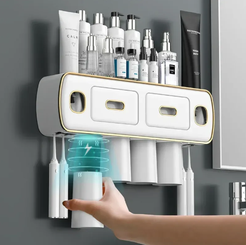 Вижималка для зубних щіток з висувними ящиками TOOTHBRUSH HOLDER XL-716 001676 фото Вижималка для зубних щіток з висувними ящиками TOOTHBRUSH HOLDER XL-716 001676 фото