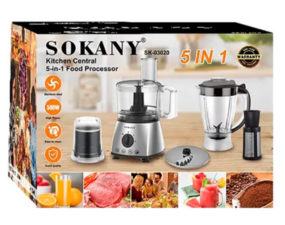 Блендер Sokany 5в1 000972 фото