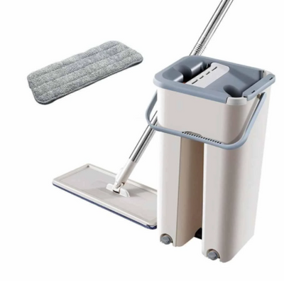 Большая швабра с ведром Cleaning Mop 000569 фото