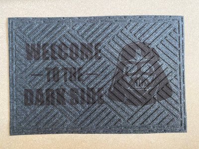 Придверний килимок з принтом "Welcome to the Dark Side" К0017 фото