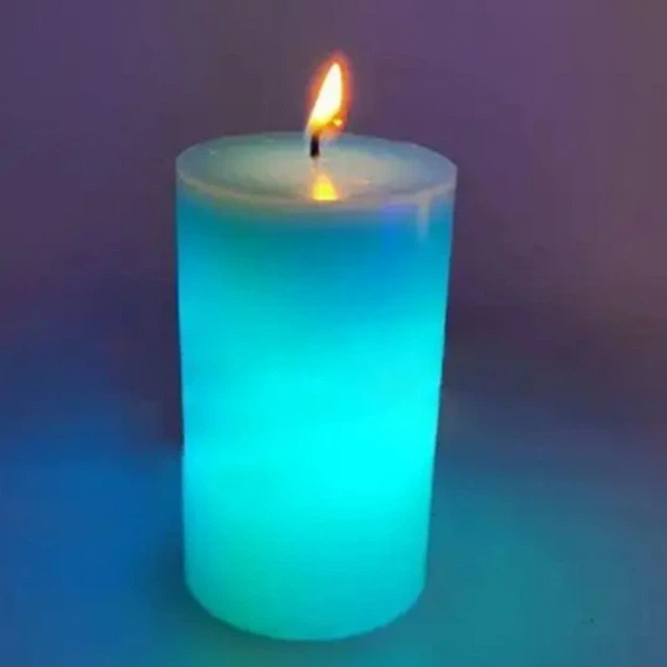 Свеча восковая "Хамелеон" Candled Madic 7 color с LED подсветкой 002026 фото