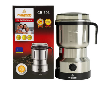 Кавомолка Crownberg CB-693 500w 001256 фото