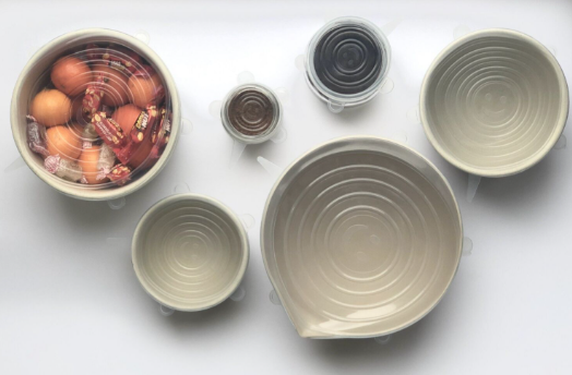 Набор силиконых крышек Super stretch silicone lids 6 шт 001100 фото