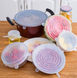 Набор силиконых крышек Super stretch silicone lids 6 шт 001100 фото 2