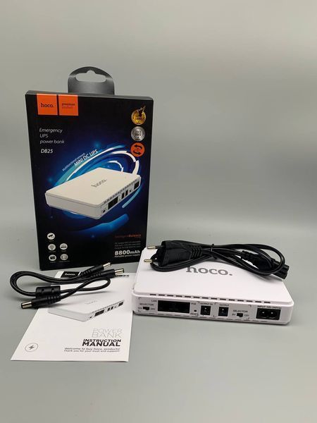 UPS Power Bank Джерело безперебійного живлення Hoco DB25 UPS 8800mAh UP01 фото