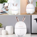 Ультразвуковой увлажнитель воздуха и ночник зайчик Humidifier 000402 фото 4