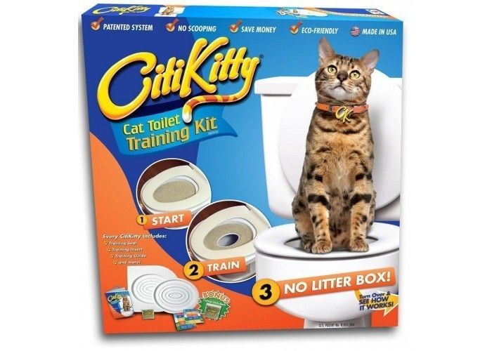 Набір для привчання котів до унітазу Citi Kitty 000339 фото