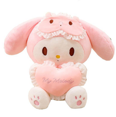 Мягкая Игрушка кролик My Melody с сердечком 65 см 001532 фото