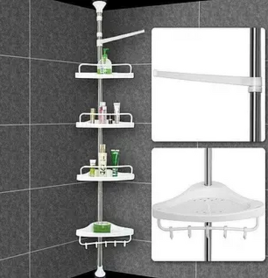 Кутова полиця для ванної кімнати Multi Corner Shelf 2.6м 000390 фото