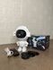 Проектор ночник космонавт с колонкой и сменными картриджами.  000554 фото 2