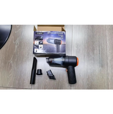 Автомобільний бездротовий портативний пилосос 2 in1 Vacuum cleaner 000603 фото